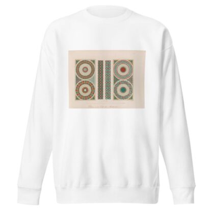Ornamente aller klassischen Kunst-Epochen nach den Originalien in ihren eigenthümlichen Farben Pl.047 by Wilhelm Zahn Sweatshirt