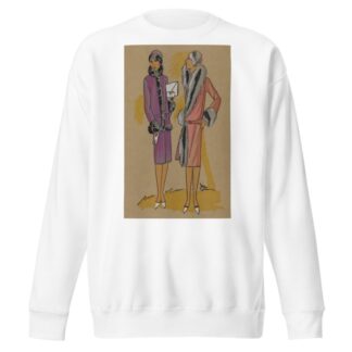 RISQUE TOUT.-Tailleur de velours by Anonymous Sweatshirt