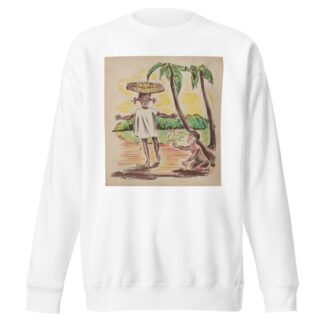Jeanne-Marie Goes to Market pl3 by Sari Sweatshirt