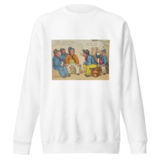 The Welch sailor’s mistake or tars in conversation by Thomas Rowlandson Sweatshirt