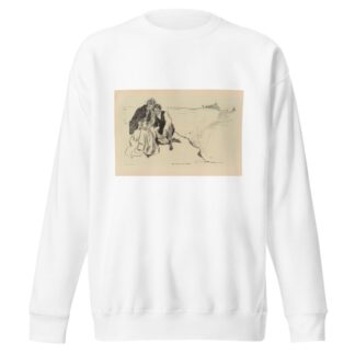 The last day of summer by Charles Dana Gibson Sweatshirt