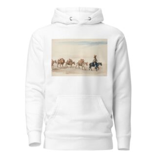 Team of Mules Led by Indian by Francisco Fierro Hoodie