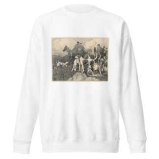 The Meet by Robert Polhill Bevan Sweatshirt