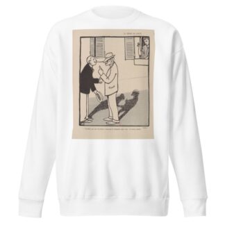 Le Depart de L’Invite by Félix Vallotton Sweatshirt