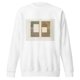 Arabesques; ornementation d’un Qorân mauresque by Émile Prisse d'Avennes Sweatshirt