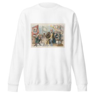 The vote of the gold democrats; — their country’s welfare before their party’s welfare by Louis Dalrymple Sweatshirt