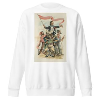 We despise him for the friends he has made by John Samuel Pughe Sweatshirt