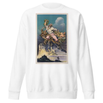 Laocoon in the toils by Udo Keppler Sweatshirt