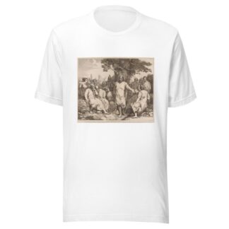 Homer Repeating his Verses to the Greeks by John Hamilton Mortimer T-Shirt