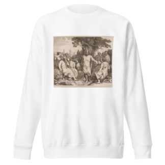 Homer Repeating his Verses to the Greeks by John Hamilton Mortimer Sweatshirt