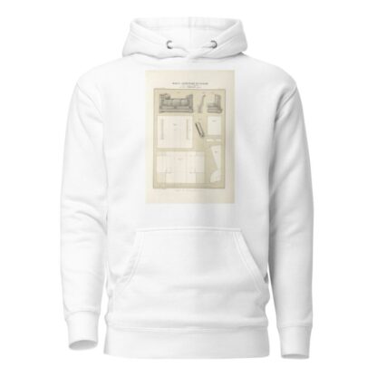 Coupes de courte-pointes lisses. by Jules Verdellet Hoodie