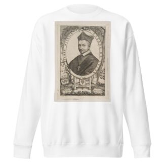 Pierre Nivelle, Bishop of Luçon, after Lasne by Charles Meryon Sweatshirt