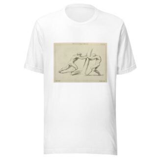Two figures straining against a post by Peter Paul Rubens T-Shirt