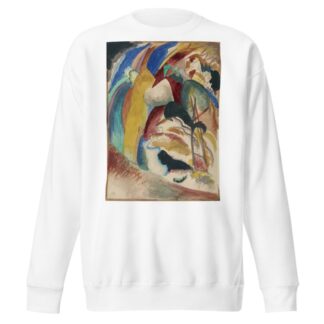 Draft for ‘Picture with White Form’ by Wassily Kandinsky Sweatshirt