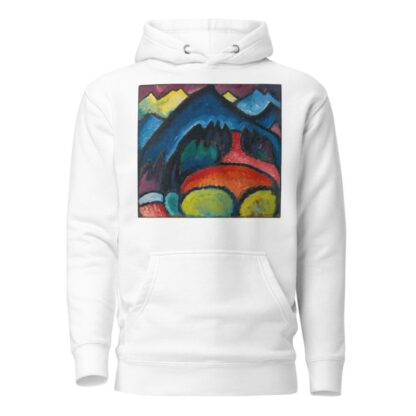 Lithograph Blue, The Boat by Wassily Kandinsky Hoodie