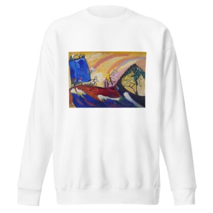 Painting with Troika by Wassily Kandinsky Sweatshirt