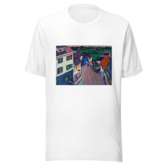 Murnau – View from the window of the Griesbräu by Wassily Kandinsky T-Shirt