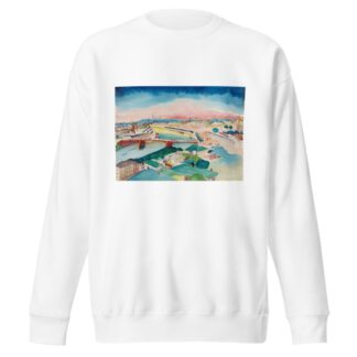 Blick auf Moskau by Wassily Kandinsky Sweatshirt