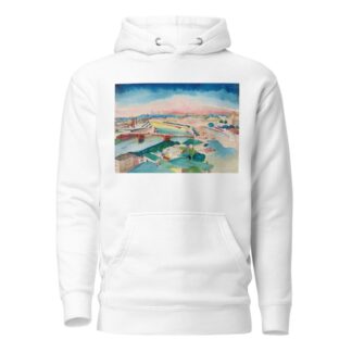 Blick auf Moskau by Wassily Kandinsky Hoodie