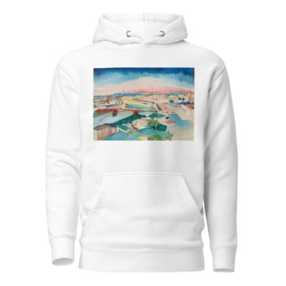 Blick auf Moskau by Wassily Kandinsky Hoodie