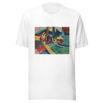 Landscape with Two Poplars by Wassily Kandinsky T-Shirt