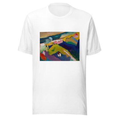 Murnau – Mountain landscape with church by Wassily Kandinsky T-Shirt