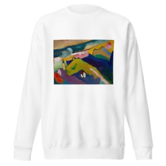 Murnau – Mountain landscape with church by Wassily Kandinsky Sweatshirt