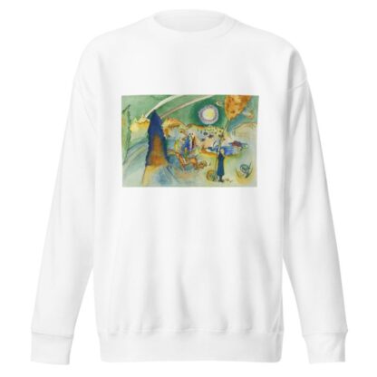 Aquarell für Poul Bjerre by Wassily Kandinsky Sweatshirt