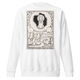The Rat Retired from the World by Percy J. Billinghurst Sweatshirt
