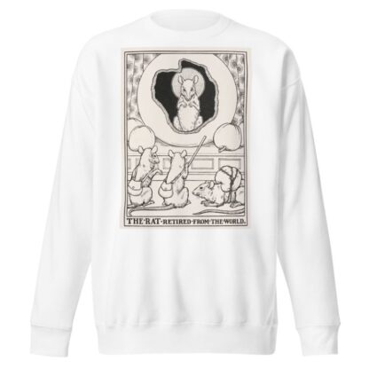The Rat Retired from the World by Percy J. Billinghurst Sweatshirt
