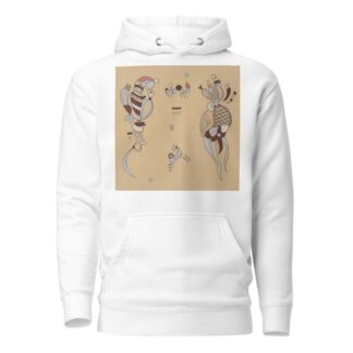 Esquisse pour tissu ou Projet pour un fauteuil by Wassily Kandinsky Hoodie