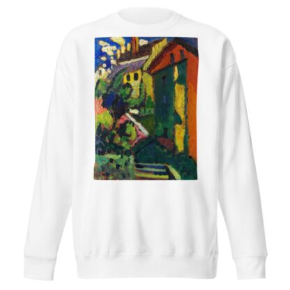 Treppe zum Schloss by Wassily Kandinsky Sweatshirt