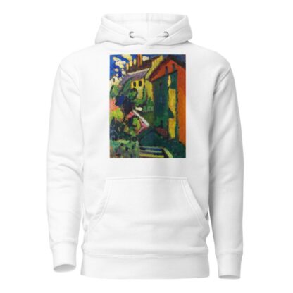 Treppe zum Schloss by Wassily Kandinsky Hoodie