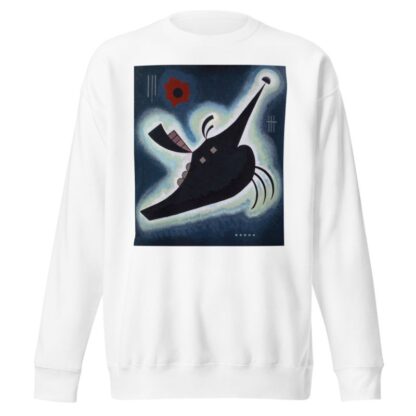 Pointy black by Wassily Kandinsky Sweatshirt