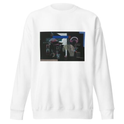 La Forme Blanche by Wassily Kandinsky Sweatshirt