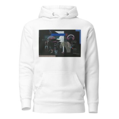 La Forme Blanche by Wassily Kandinsky Hoodie