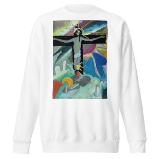 Gekreuzigter Christus by Wassily Kandinsky Sweatshirt
