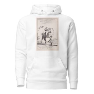 Plate 18; Cacasenno on horseback by Giuseppe Maria Crespi Hoodie