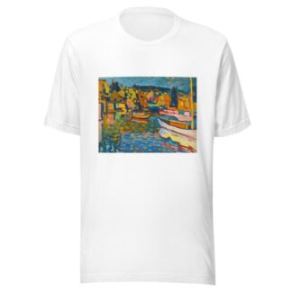 Study For Autumn Landscape With Boats by Wassily Kandinsky T-Shirt