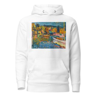 Study For Autumn Landscape With Boats by Wassily Kandinsky Hoodie