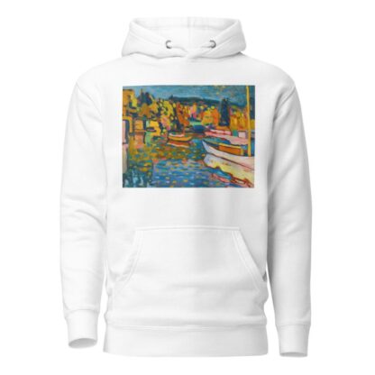 Study For Autumn Landscape With Boats by Wassily Kandinsky Hoodie