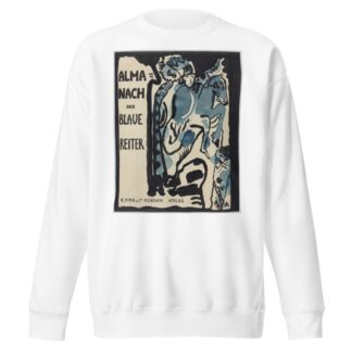 Final design for the cover of the almanac ‘The Blue Rider’ by Wassily Kandinsky Sweatshirt