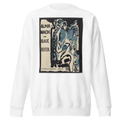 Final design for the cover of the almanac ‘The Blue Rider’ by Wassily Kandinsky Sweatshirt