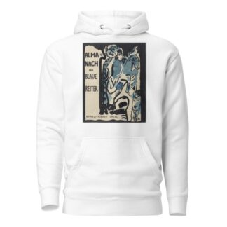 Final design for the cover of the almanac ‘The Blue Rider’ by Wassily Kandinsky Hoodie