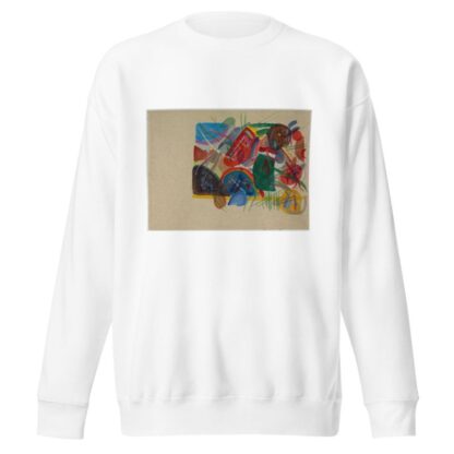Aquarell ‘Mit Wald und Regenbogen’ by Wassily Kandinsky Sweatshirt