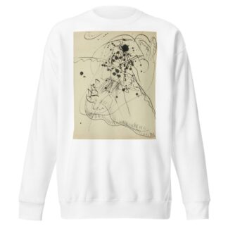 Drawing after ‘Blauer Fleck by Wassily Kandinsky Sweatshirt