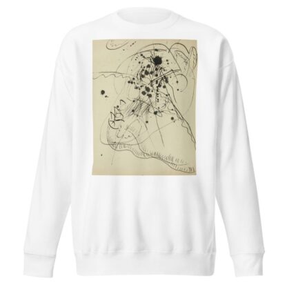 Drawing after ‘Blauer Fleck by Wassily Kandinsky Sweatshirt