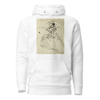 Drawing after ‘Blauer Fleck by Wassily Kandinsky Hoodie