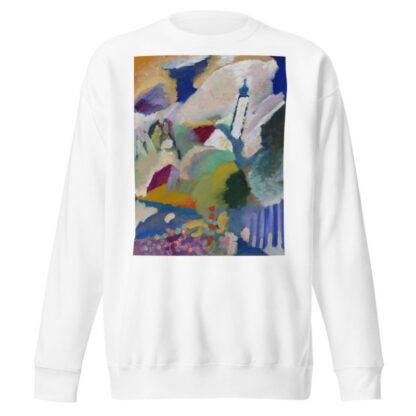 Murnau with church I by Wassily Kandinsky Sweatshirt