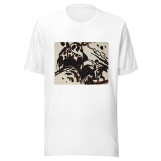 Landscape with a trumpet-blowing rider by Wassily Kandinsky T-Shirt
